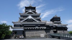 地震発生前に撮影された熊本城の天守