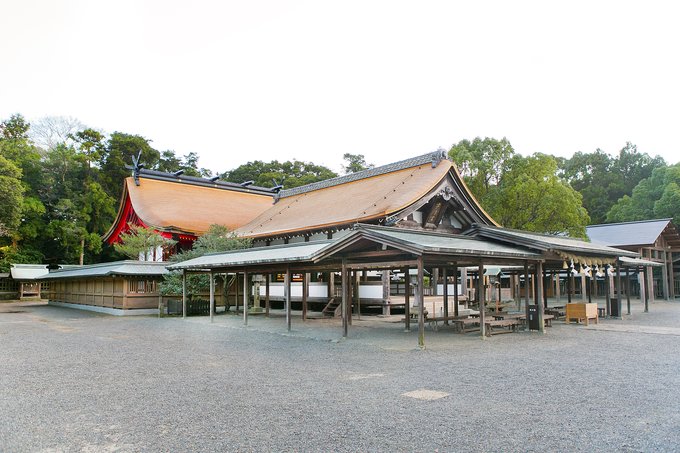 宗像大社辺津宮の拝殿